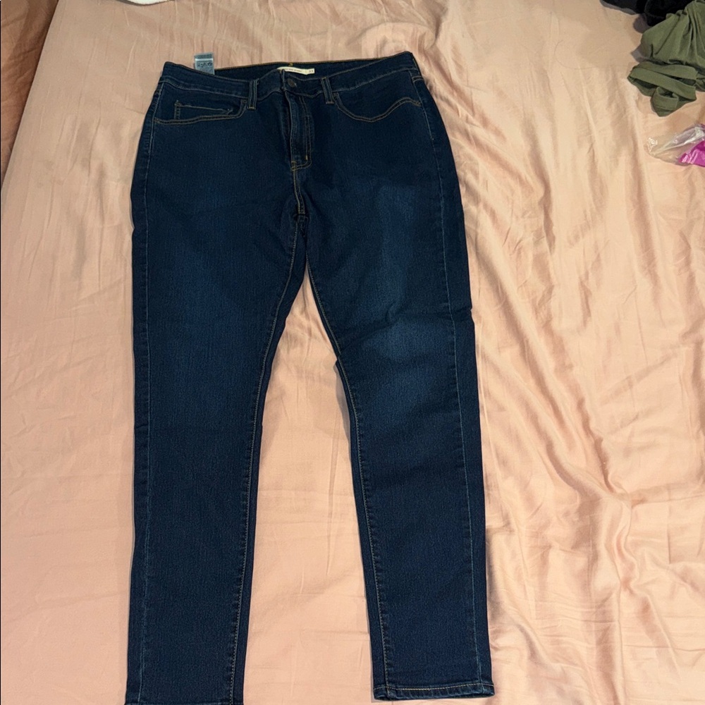 Levi's Dark Blue Skinny Jeans